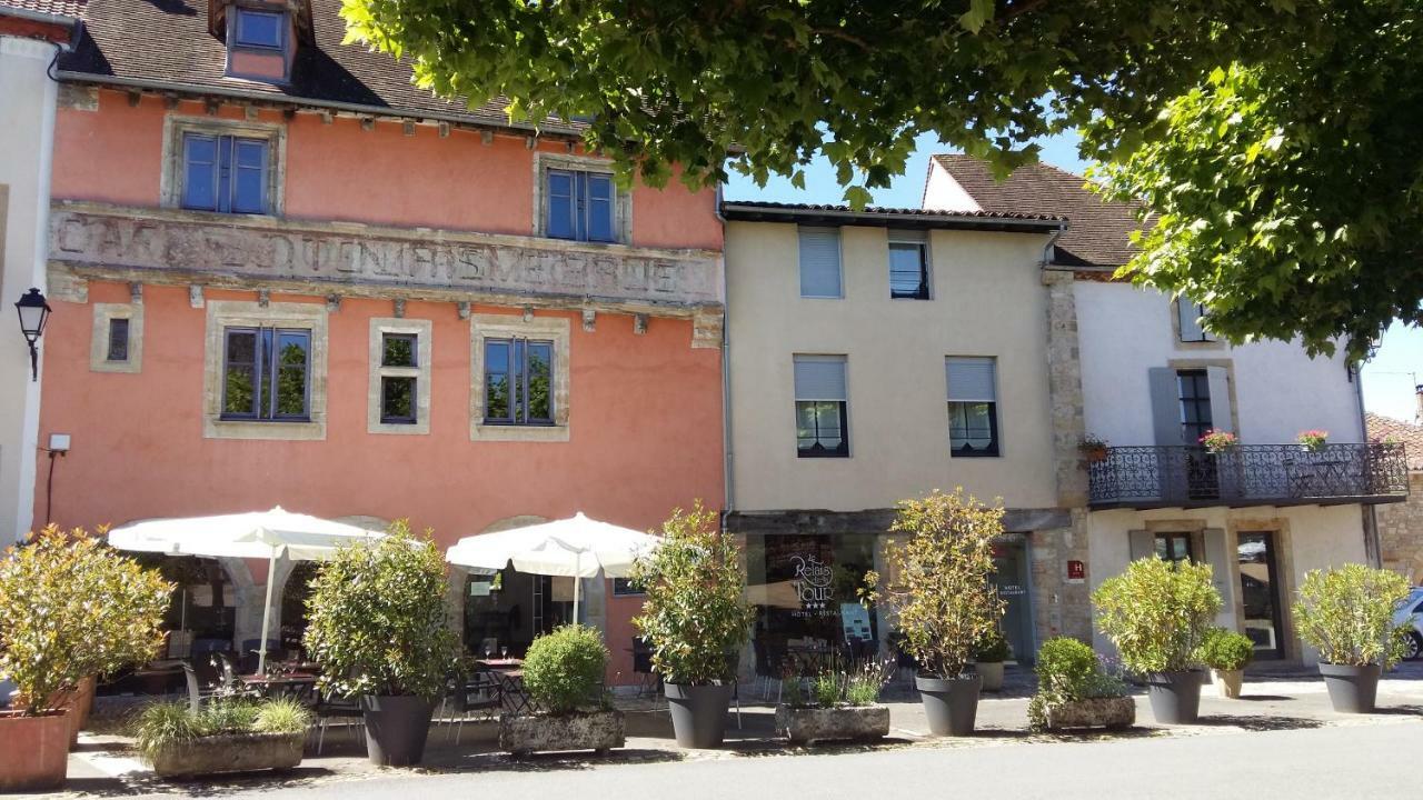 Отель Le Relais De La Tour Capdenac-Gare Экстерьер фото